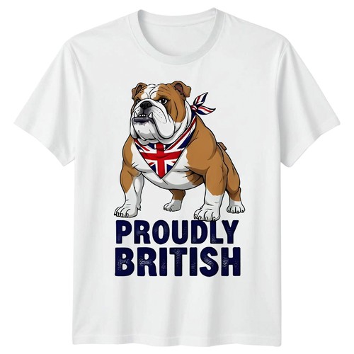 Proudly british bulldog - proudly,