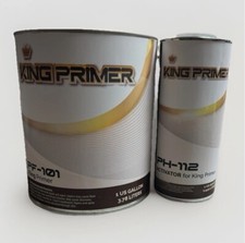 KING PRIMER 2K PRIMER SURFACER HIGH BUILD & FAST DRYING GRAY (GALLON KIT)