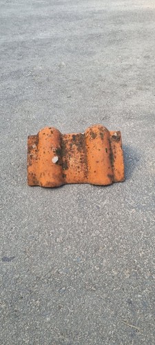 Clay double roman - double, ridges