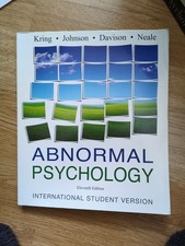 Abnormal Psychology - Anna M