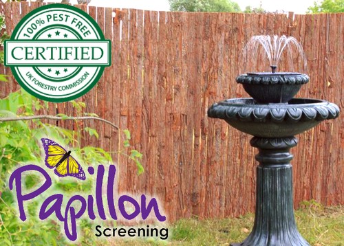 Bark screening roll garden - bark,