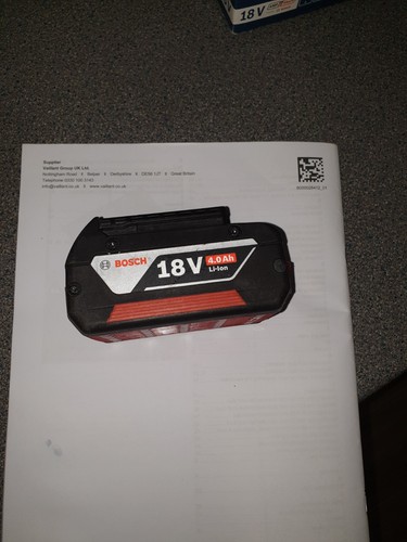 Bosch 18v ion 0ah - li-ion, 4.0ah