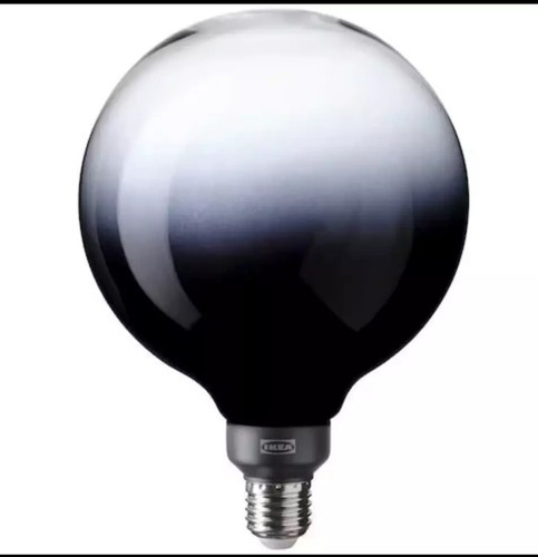 Molnart led bulb globe - globe, black