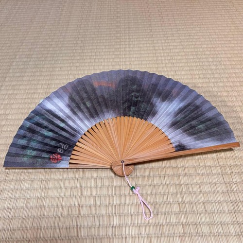 Kyoto folding fan women - kyoto,