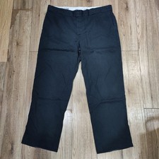 Dickies Black 874 Original Fit Work Trousers • W 40 L 30
