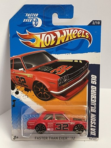 Hot wheels datsun bluebird 510 - hot,