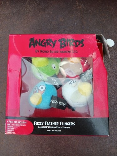 Angry birds fuzzy feather - birds,