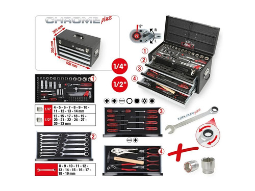 Tools 918 0100 4 - 918.0100, 1/4-inch