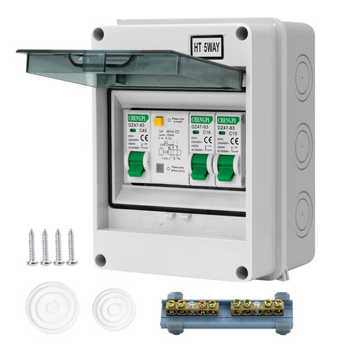 Consumer unit 5way ip65 - consumer,