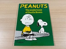 Snoopy & Peanuts: The Misfortunes of Charlie Brown Paperback Comic Book 1979