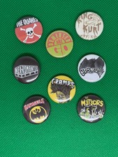 8 Badges - Psychobilly Legends
