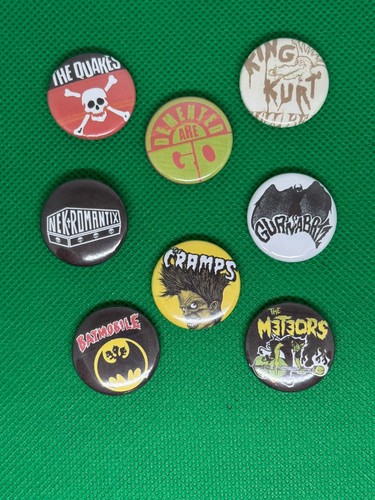 Badges psychobilly legends - badges,