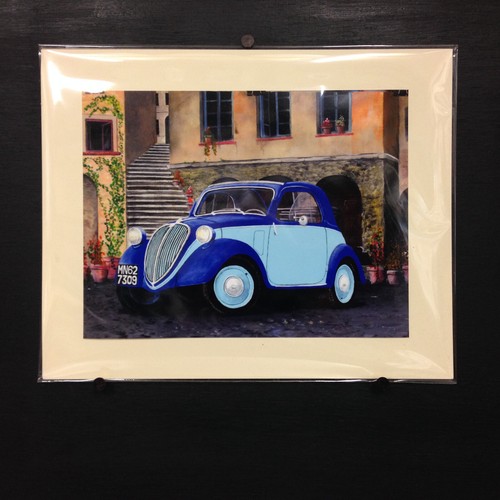 Fiat topolino print - fiat, topolino,