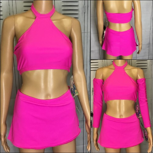 Cheerleading uniform hot pink - uniform,