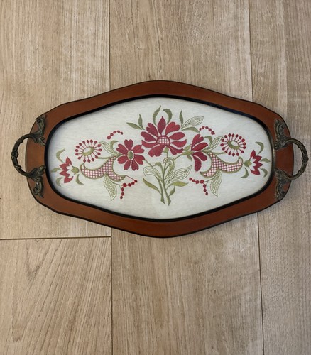 Vintage embroidered floral - vintage,