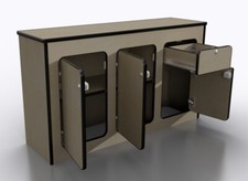 PLY Camper Kitchen Pod Van