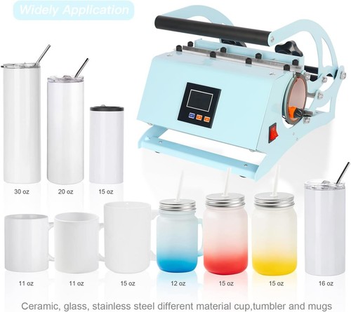 Tumbler heat press machine for - tumbler,