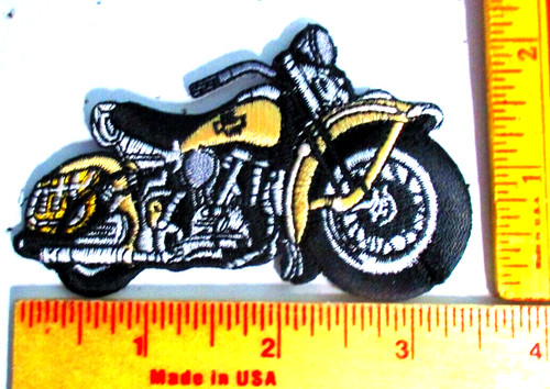 Harley panhead patch - harley, vintage