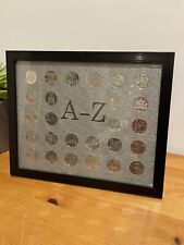 10p A to Z Alphabet Coin