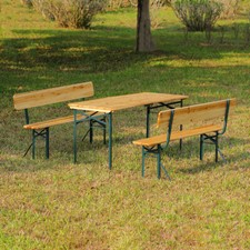 Outdoor Garden Beer Bench and
