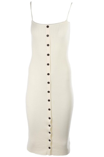 Reformation cream knit midi - cream,