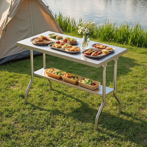 2tier stainless steel catering - stainless,