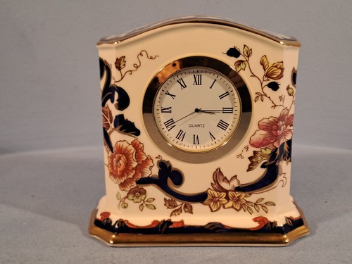 Mason blue mandalay clock - mason's,