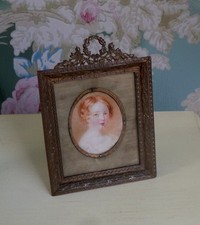 Georgian Portrait Miniature Of