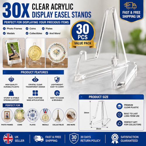 30x clear acrylic display - 30x,
