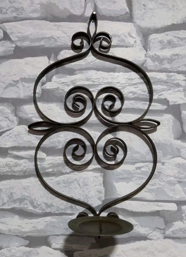 Vintage large 1 - arm, brown