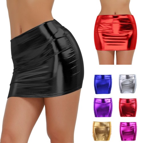 Women metallic patent - metallic, leather