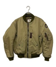 HOUSTON flight jacket Size: 42 Khaki Men No.5004