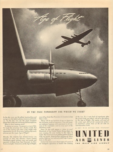 1942 ww2 united - 1942, airlines