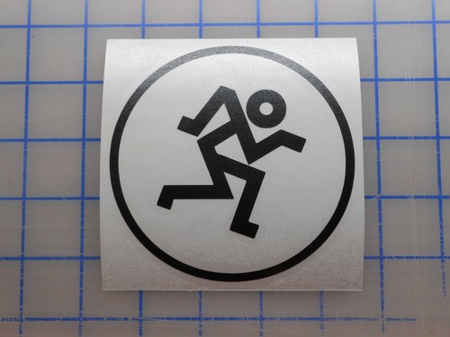 Mackie decal mr8 - mackie, 12"