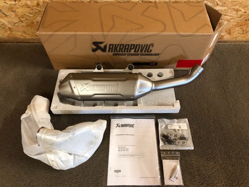 Akrapovic exhaust system