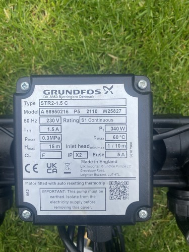 Grundfos str2 shower - grundfos,