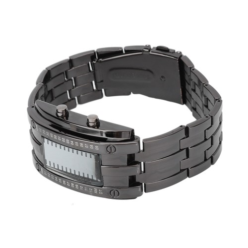 Led watch unique binary - led,