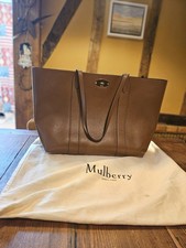 Mulberry Bayswater Tote in oak with Detachable pocket