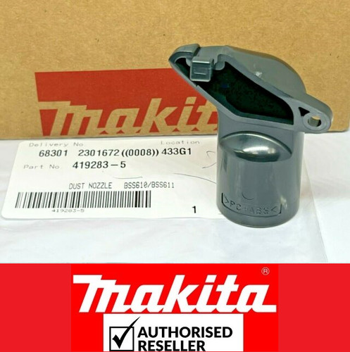 Genuine makita plastic dust - genuine,
