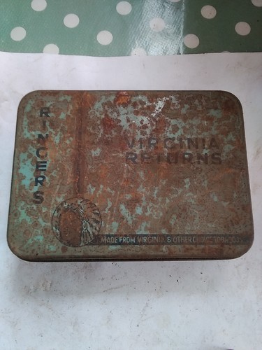 Vintage tin leather - vintage,