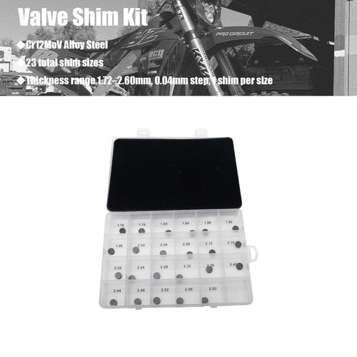 23pcs 72mm 60mm - 23pcs, 1.72mm-2.60mm