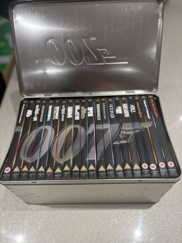 James bond 007 dvd - tin, box