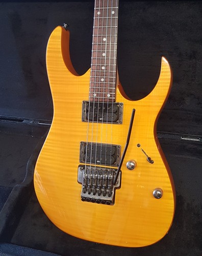 Ibanez rg320fm amber - ibanez,