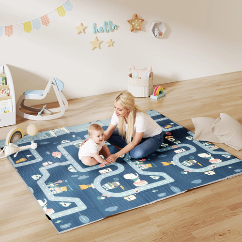 Aiyaplay foldable baby play - foldable,