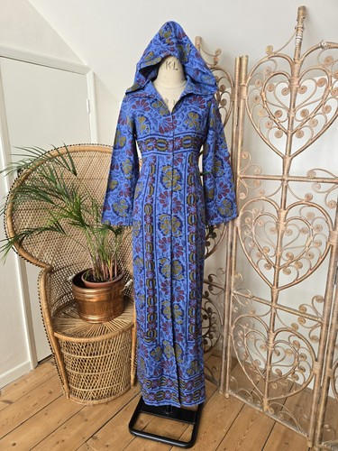 Vintage hooded hood - , cotton