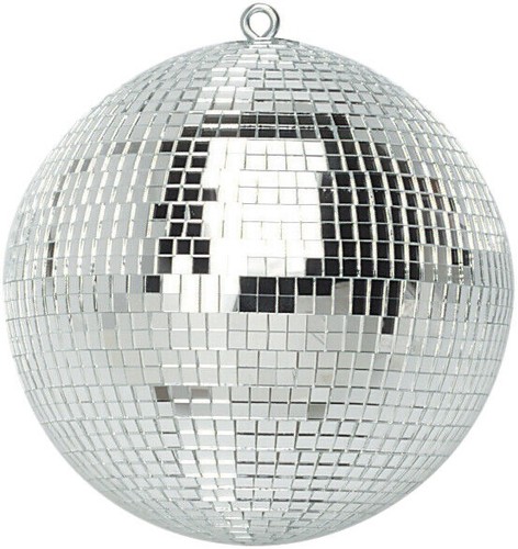 200mm glitter mirror ball - 200mm,