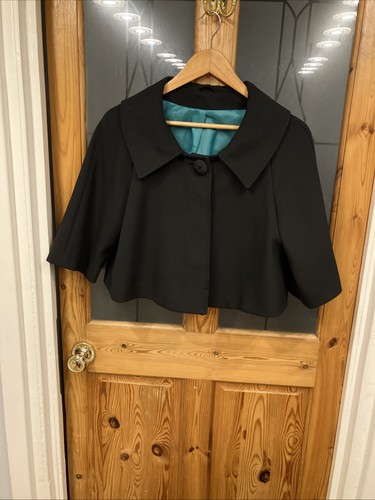 Vintage black green lining - green,