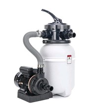 10" Sand Filter System – 2220 Gph Pool Pump, 1/4Hp, 6-Way Valve, Above Ground 