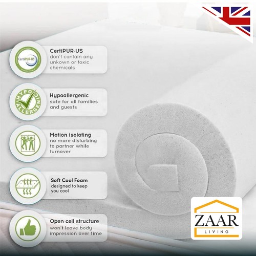 Reflex foam mattress topper - reflex,
