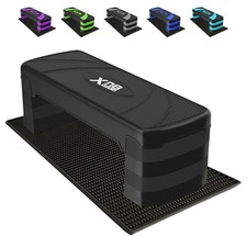XN8 Aerobic Stepper Adjustable 4 LEVEL Cardio Fitness Step Board Exercise Gym UK
